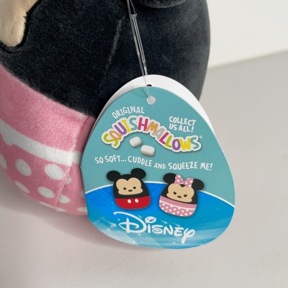 Squishmallow Disney Minnie‎ Mouse NWT pink/black - Picture 4 of 4